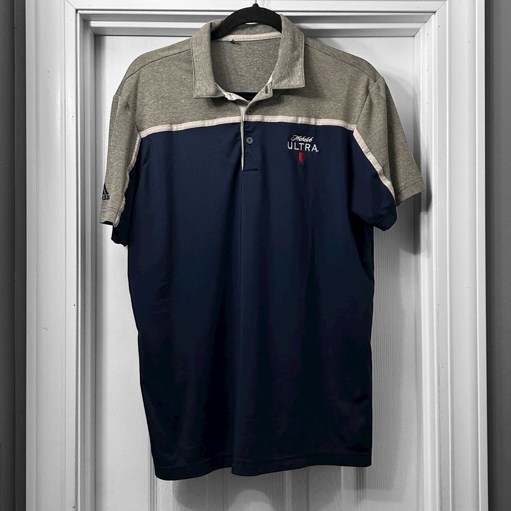 adidas Polo with Michelob Ultra Embroidery Logo